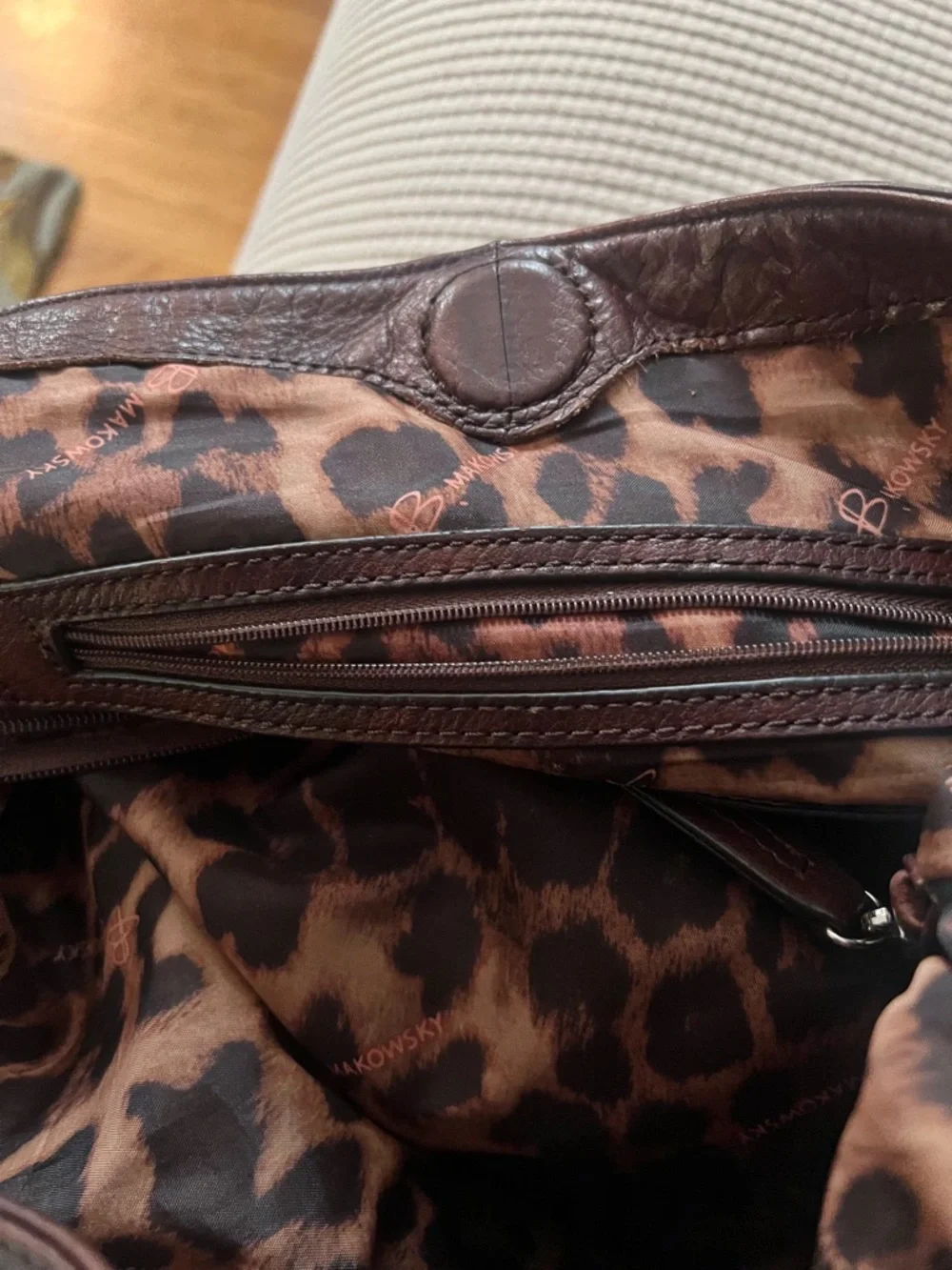 b. makowsky oversized hobo